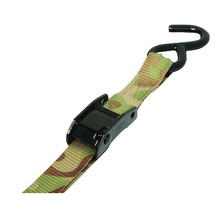 Sunbelt 5 1/2' X 1" Black Standard Cambuckle, Camo Webbing, Hooks 1.5" x2.38" x4.13" A-B1409490